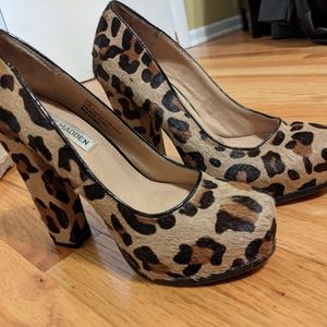 Size 6.5- Steve Madden Leopard-Print Heels